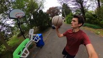 Shooting Hoops In Style With Epic Rube Goldberg Machine