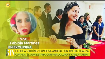 ¡La conductora Fabiola Martínez confirma que tuvo una relación con Américo Garza! | Ventaneando