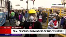 Primera Edición: Gran desorden en paradero de Puente Nuevo