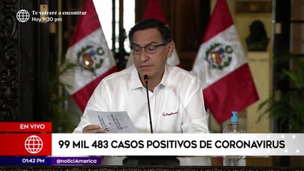 Edición Mediodía: Los casos positivos de COVID-19 aumentaron a 99 483
