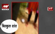 Jhansi: On camera, minor girl dragged, molested by a group of men