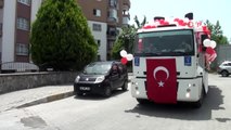 Kuşadası sokaklarında 19 Mayıs coşkusu