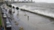 High tide spills garbage onto Mumbai beaches and coastal roads