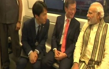 Moon Jae in Noida: PM Modi , South Korean President to jointly inaugurate Samsung mobile factory