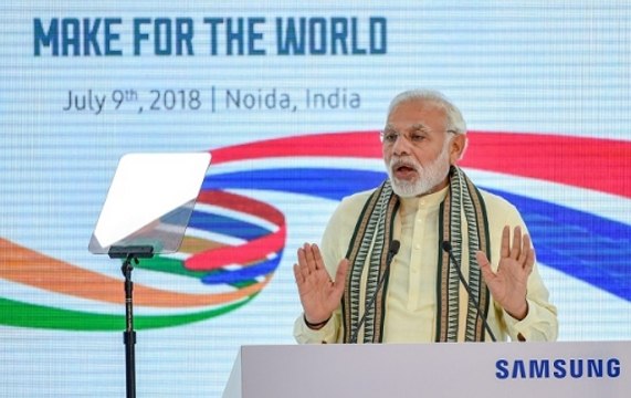 India becomes world's 2nd largest phone maker on Make-in-India initiative: PM Modi