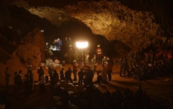 Thai boys, football coach rescued after being trapped in flooded Tham Luang cave