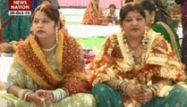 Women observe Karva Chauth fast