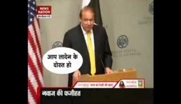Pak PM Nawaz Sharif heckled by 'Free Balochistan' protester during his US speech