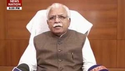 Political row erupts over Khattar's remark