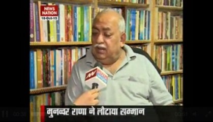 Munawwar Rana returns Sahitya award, 2 more hand over honour