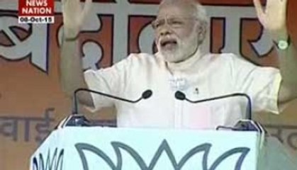 Modi beefs up NDA's Bihar poll campaign