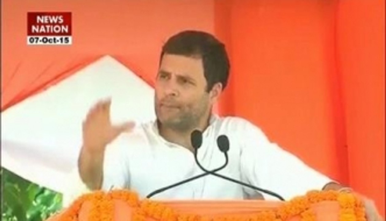Rahul attacks PM Modi