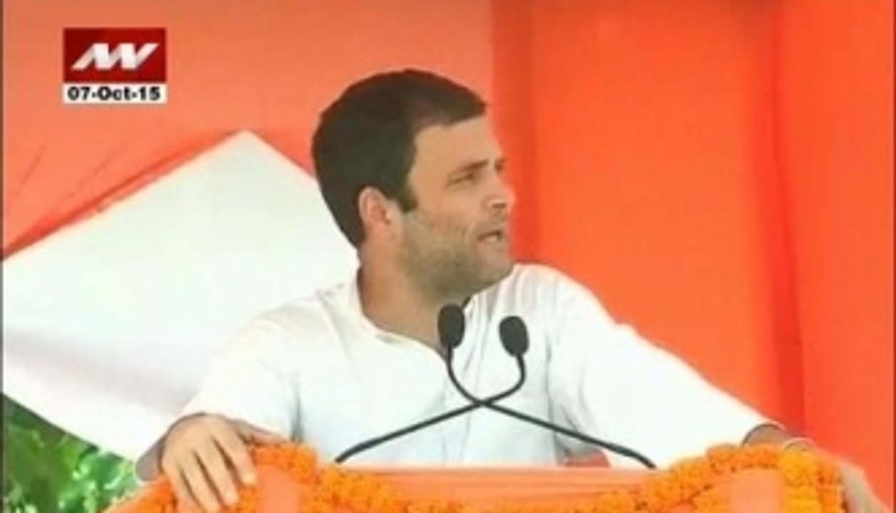 Rahul attacks PM Modi