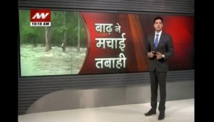 How people caught in Sehore floods were rescued?