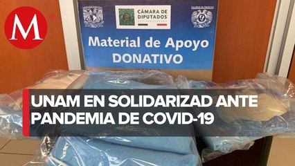 UNAM entrega al Insabi 50 mil kits de protección para médicos residentes