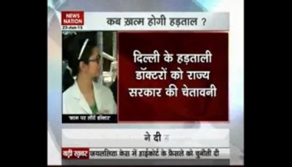 Doctors on indefinite strike!