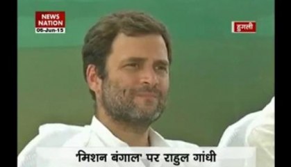 Rahul Gandhi meets Jute mill workers in Kolkata
