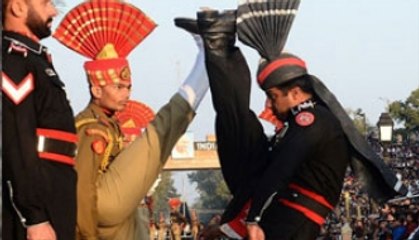 Beating Retreat at Wagah