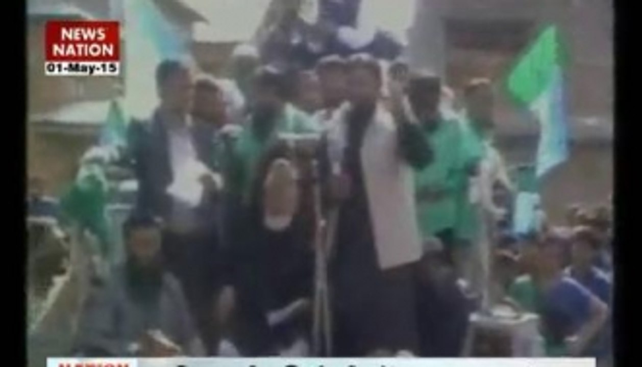 Pakistani flags wave in India to create a stir