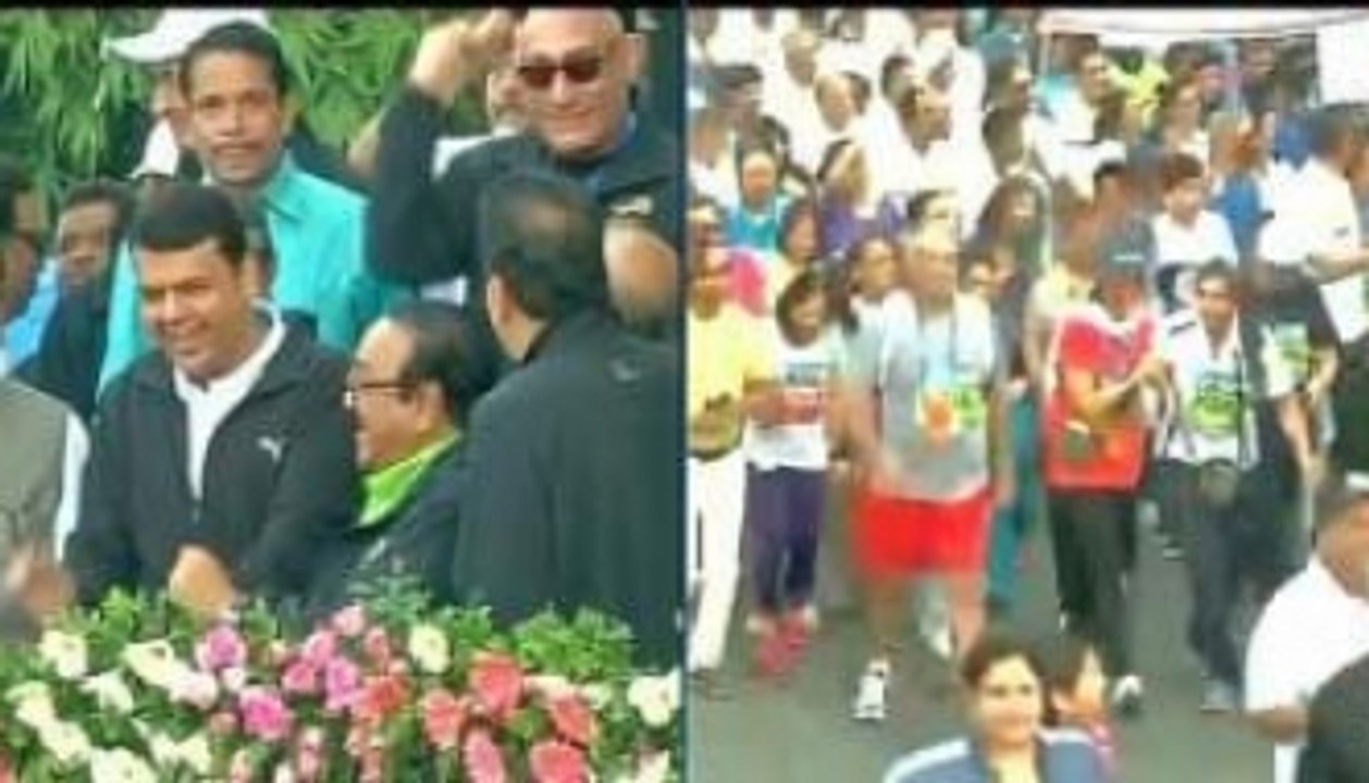 2015 edition of Mumbai Marathon takes place