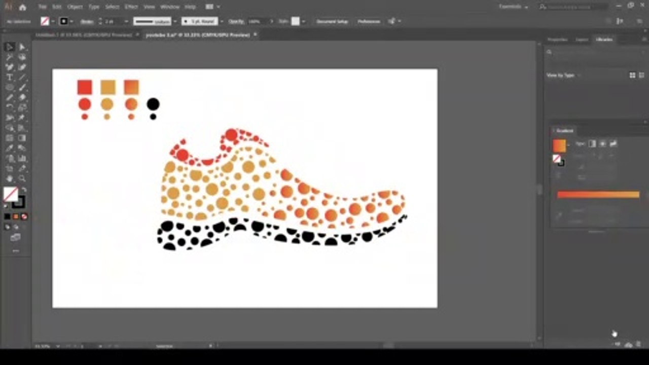 Illustrator Tutorial:Create a Vector Logo from a Rough Sketch