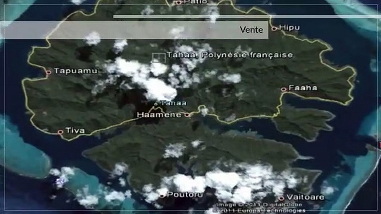 A vendre 11 Hectares à Tahaa (Idéal Agriculture)