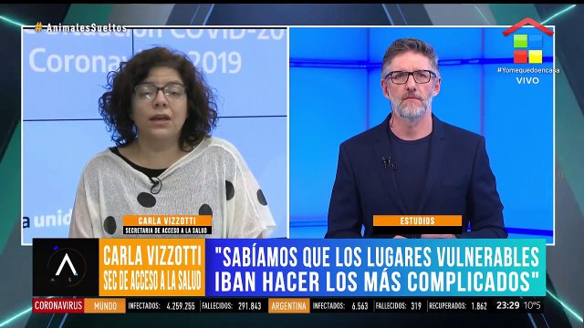 Carla Vizzotti: Vemos un aumento de casos en forma acelerada