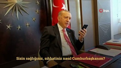 Cumhurbaşkanı Erdoğan, yüzüğünü göndererek Milli Dayanışma Kampanyasına destek veren vatandaşla görüştü