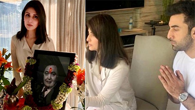 Rishi Kapoor's 13th Day Prayer Meet | Ranbir Kapoor