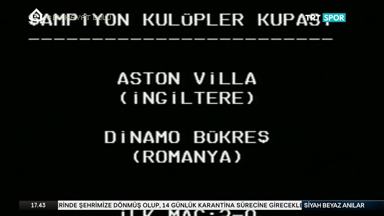 [HD] 03.11.1982 - 1982-1983 European Champion Clubs' Cup 2nd Round 2nd Leg Aston Villa 4-2 Dinamo Bucuresti