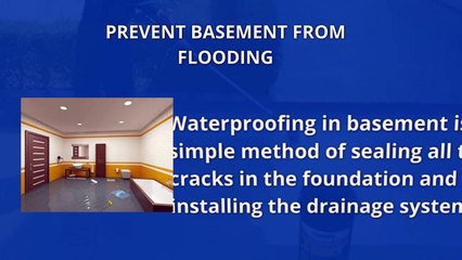 IMPORTANCE OF WATERPROOFING