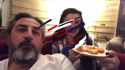 Eski eşler Çelik ve Buket Saygı doğum günlerini birlikte kutladı