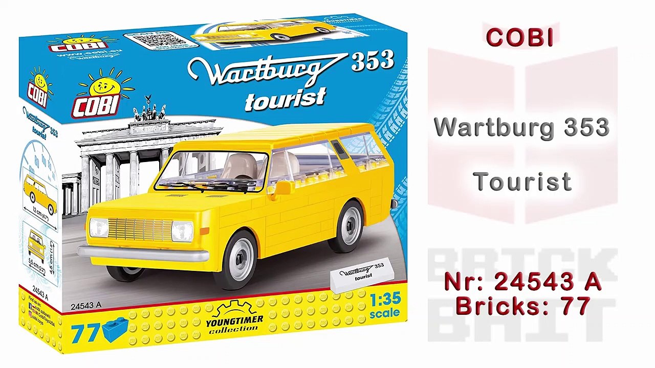[COBI] Wartburg 353 Tourist - Speedbuild (Youngtimer Series No. 24543A)