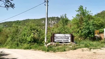 Ballıkayalar Tabiat Parkı'nda koronavirüs sessizliği