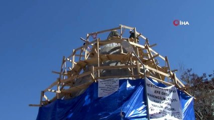 700 yıllık kümbet tarihte ilk kez tam donanımlı restore ediliyor