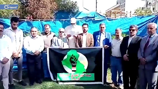 من ساحة التحرير .. جبهة فجر العراق تطالب حجومة العراق الجديدة بتحقيق مطالب الشعب
