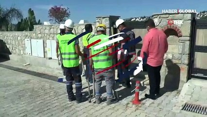 Süre doldu! Ekipler yıkım için Yılmaz Özdil'in villasında