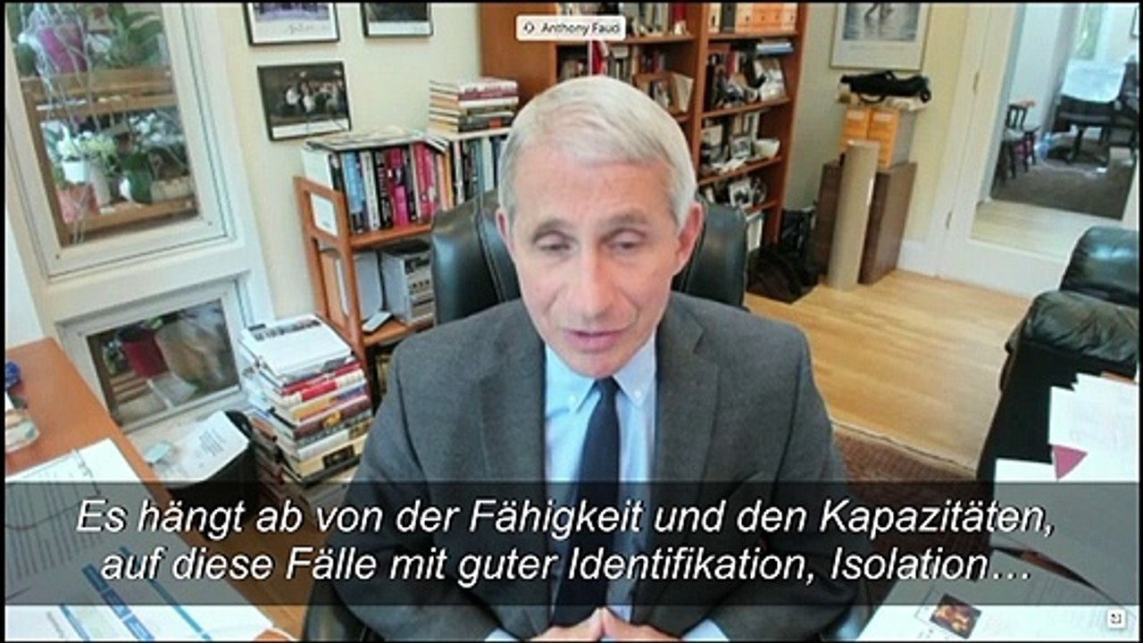US-Chefvirologe Fauci geht auf Distanz zu Trump