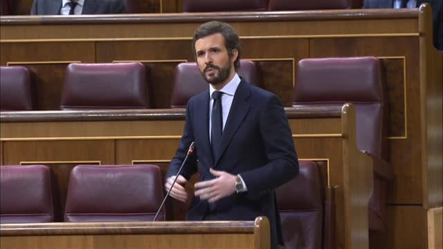 Casado a Sánchez: No le volveremos a apoyar para arruinar España por tercera vez