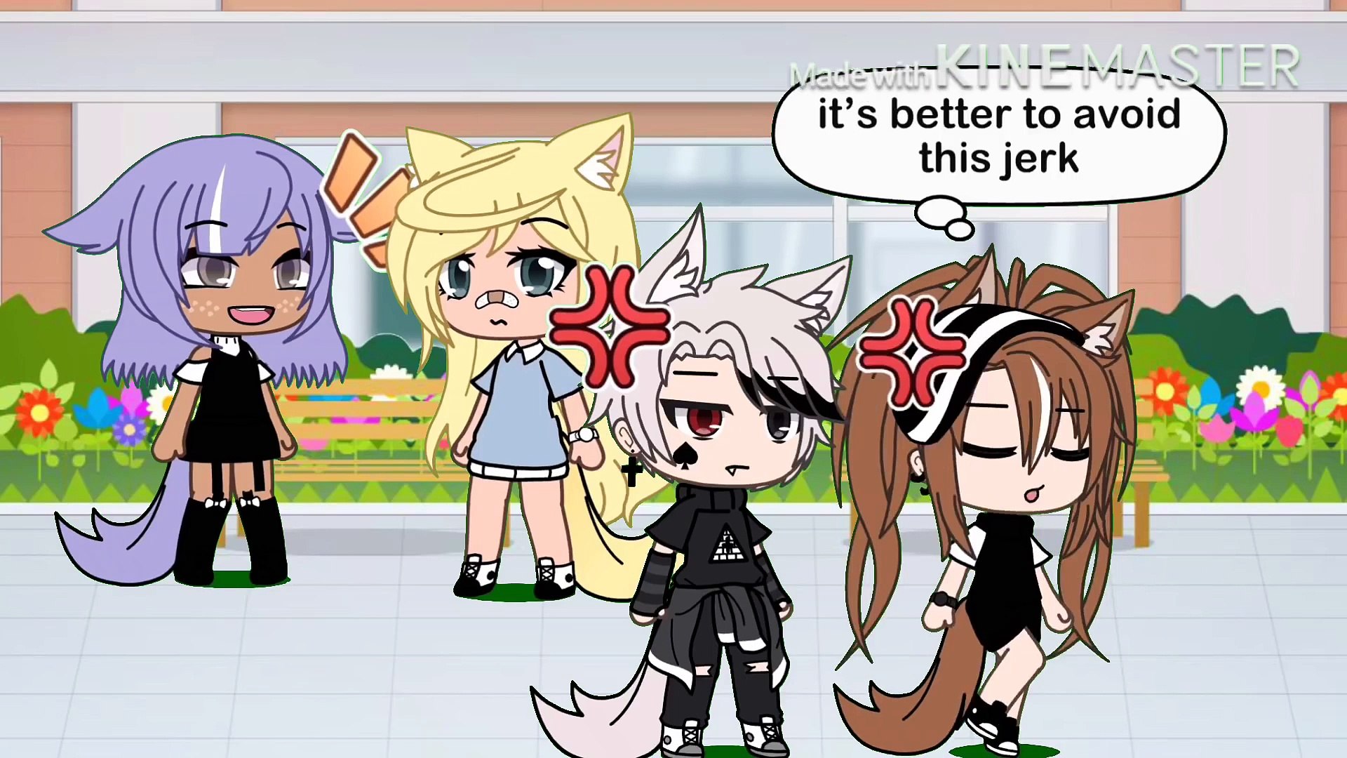 The Alpha And The Tomboy Glmm Gacha Life Mini Movie Video Dailymotion