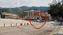 Report TV - Shpërthim tritoli në qendër të Delvinës, merr flakë 'Mercedezi' i biznesmenit