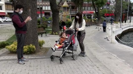 İSTANBUL'DA ÇOCUKLAR SOKAĞA ÇIKTI