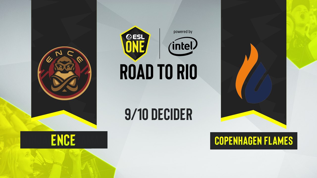 CSGO - ENCE vs. Copenhagen Flames [Inferno] Map 1 - ESL One Road to Rio - 9:10 Decider - EU