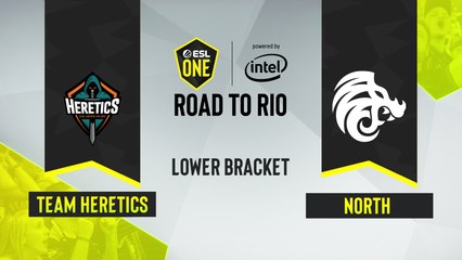 CSGO - North vs. Team Heretics [Vertigo] Map 2 - ESL One Road to Rio - Lower Bracket - EU