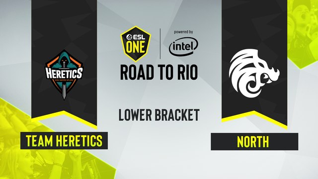 CSGO - North vs. Team Heretics [Vertigo] Map 2 - ESL One Road to Rio - Lower Bracket - EU