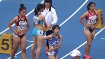 Cute Athletic Women Japanese Player 女子陸上 100メートルリレー 5.10.16