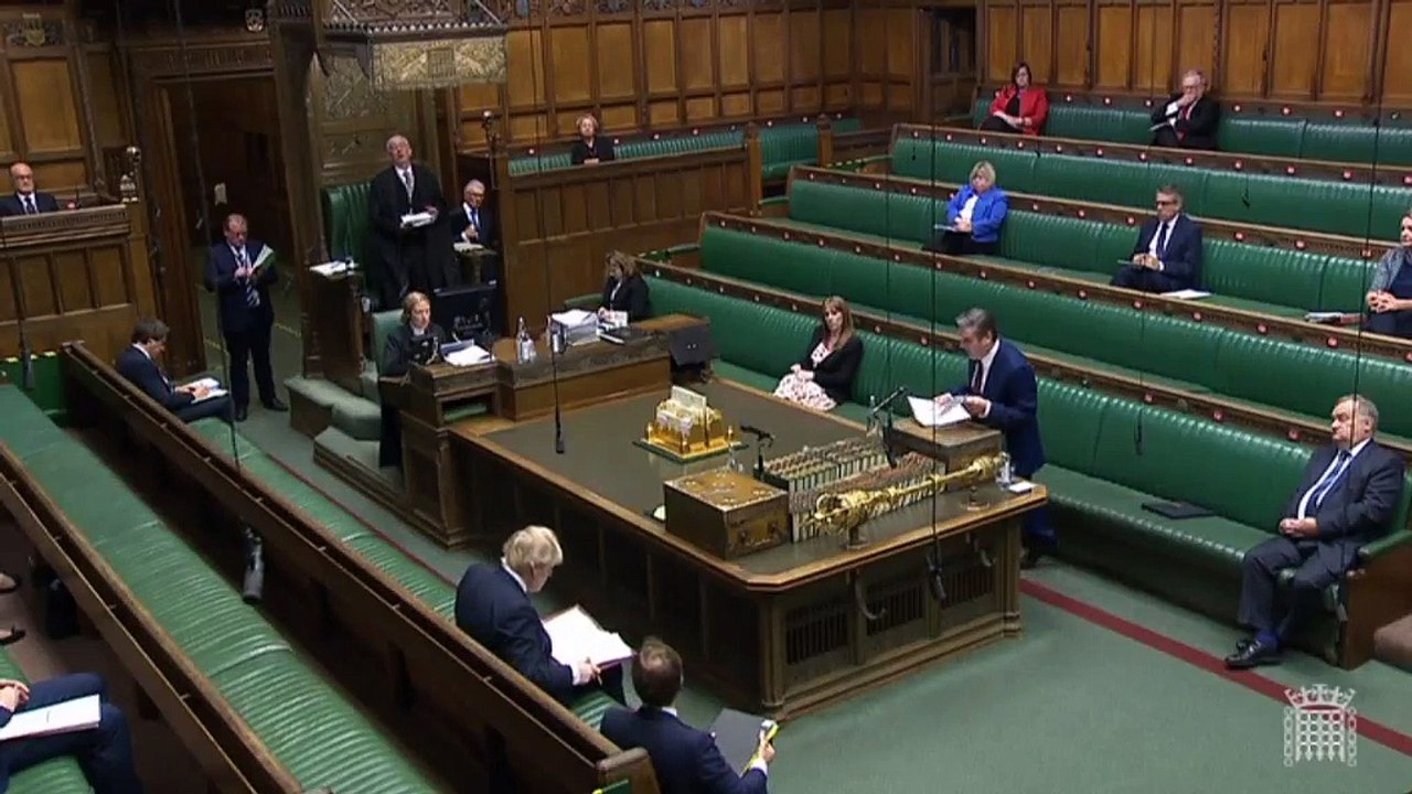 Keir Starmer accuses Boris Johnson of being 'too slow' to act on care home coronavirus epidemic during PMQs