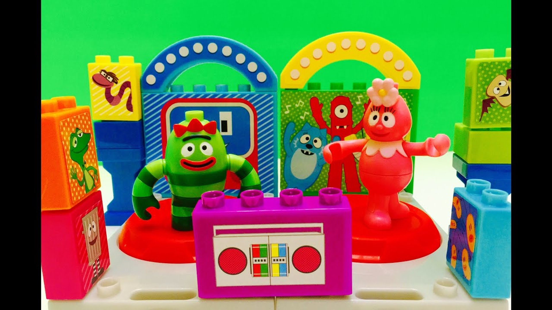 Yo Gabba Gabba Mega Bloks Boombox Toys Dance Party - video Dailymotion