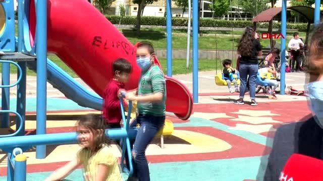 Diyarbakır'da haftalar sonra parklarda çocuk sesleri