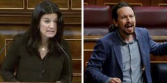 María Ruiz (VOX) le planta cara a Pablo Iglesias en el Congreso: “¿Qué van a hacer, matar a Abascal?